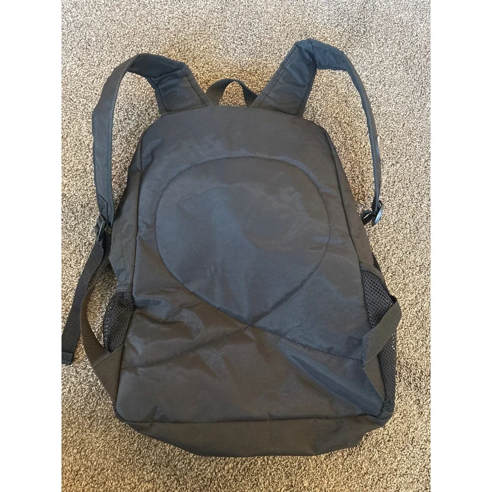 Ariat Black Canvas Backpack Durable Work School Travel Bag with Laptop Sleeve